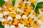 Mango-Mozzarella Spieße